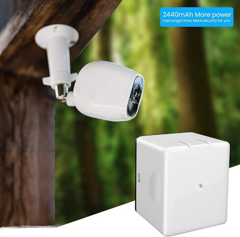 عبوتان من بطارية قابلة لإعادة الشحن بقدرة 2440 مللي أمبير في الساعة متوافقة مع Arlo Pro، محطة شحن لكاميرات Arlo Pro/Pro 2 (7.2 فولت/17.57 وات في الساعة) in Kuwait