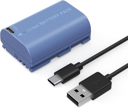 SMALLRIG 2400mAh Repalcement USB-C Battery and Battery Charger for Canon in Kuwait
