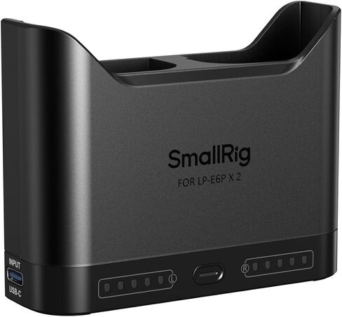 SMALLRIG 2400mAh Repalcement USB-C Battery and Battery Charger for Canon in Kuwait