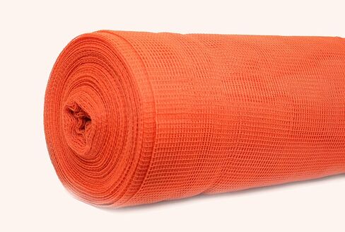 Safety Barrier Fence Finished Edge 4' x 100', Orange in Saudi Arabia