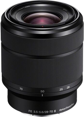 كاميرا Sony ILCE-7M5M/B a7 V كاملة الإطار بدون مرآة مع مجموعة عدسات II 28-70 مم مع عدسة FE مقاس 50 مم F1.8، فلاش Speedlight، مونوبود 72 بوصة، بطاقة 64 جيجابايت، مجموعة Corel Photo Video Suite، حقيبة كاميرا صور ديكو + المزيد in Kuwait
