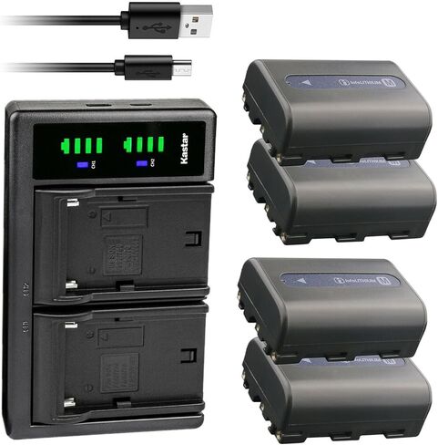استبدال شاحن بطارية USB Kastar NP-FM50 LTD2 لكاميرا Sony DCR-PC115، DCR-PC120، DCR-PC330، DCR-TRV6، DCR-TRV8، DCR-TRV10، DCR-TRV11، DCR-TRV12، DCR-TRV14، DCR-TRV15، DCR-TRV16 in Kuwait