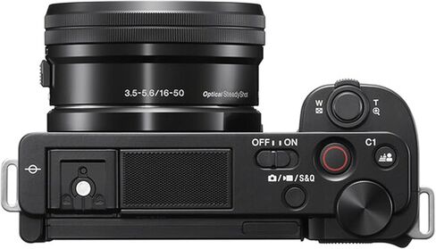 كاميرا Sony ZV-E10 بدون مرآة مع عدسة مقاس 16-50 مم + ذاكرة سعة 64 جيجابايت + مقبض تثبيت + حزمة برامج + المزيد (حزمة القيمة) (متجددة) in Kuwait