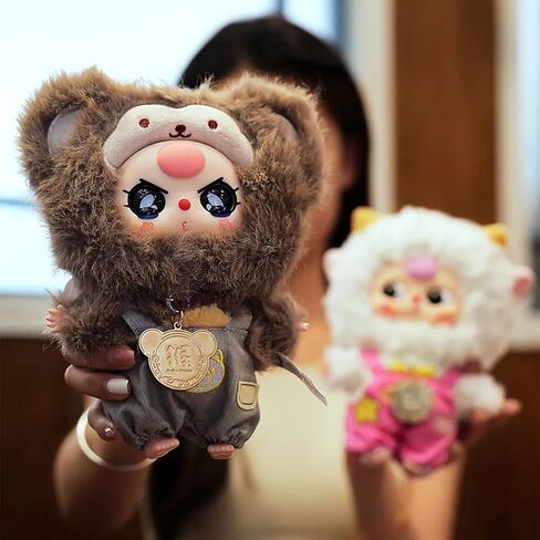 Baby Three Twelve Zodiac Series Plush Stuffed Blind Box, Kawaii Mystery Plush Toys Collectible for Birthday Gift (1PC Series 2(V2)) in Saudi Arabia