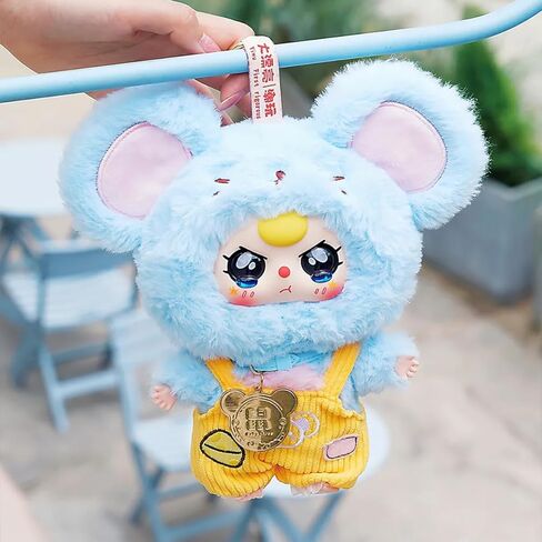 Baby Three Twelve Zodiac Series Plush Stuffed Blind Box, Kawaii Mystery Plush Toys Collectible for Birthday Gift (1PC Series 2(V2)) in Saudi Arabia