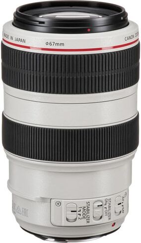 Canon EF 70-300mm f/4-5.6L is USM Lens Bundle | Professional L-Series Telephoto Zoom with Optical Image Stabilization & Fast Ring-Type USM AF | for Wildlife & Travel (4426B002) + Filter Kit + More in Kuwait