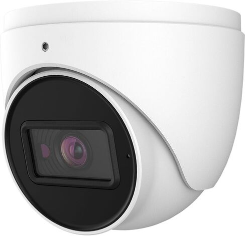 eSecure 4-in-1 AHD/HD-TVI/HD-CVI/960H 2MP Eyeball IR Dome Camera, 1080p, 2.8mm Lens, OSD, COC, Home Security Surveillance Dome Camera (White) in Kuwait