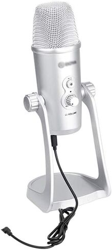 Condenser Microphone Triple-Capsule for Android Smartphone Windows Computer Laptop PC Live Interview in Kuwait