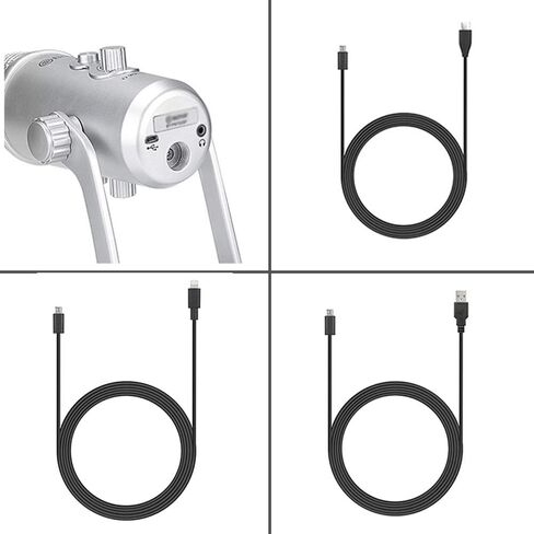 Condenser Microphone Triple-Capsule for Android Smartphone Windows Computer Laptop PC Live Interview in Kuwait
