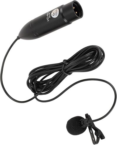 Sonew Professional Lavalier Microphone with 48V Power Directional ClipOn Mic for Clear Noise Reduced Recordings Interviews and Speeches in Kuwait