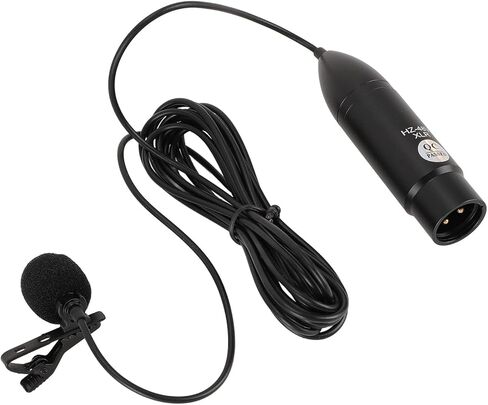 Sonew Professional Lavalier Microphone with 48V Power Directional ClipOn Mic for Clear Noise Reduced Recordings Interviews and Speeches in Kuwait