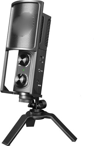 Condenser Microphone for Type C Smartphone/Computer, Studio Recording Microphone for Live-Stream, Podcaster in Kuwait
