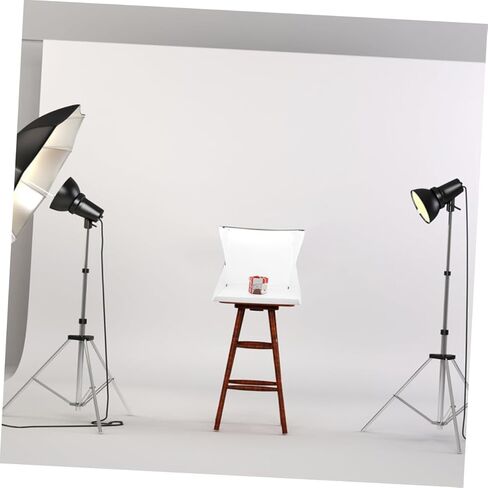 خيمة مكعبة للإضاءة للتصوير الفوتوغرافي المحمولة مقاس 40 سم من Artibetter مع قضبان إضاءة LED مزدوجة، و6 خلفيات ملونة، وصندوق استوديو صغير للصور قابل للتعديل لتصوير المنتجات والمجوهرات in Kuwait