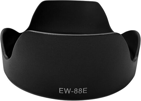 غطاء عدسة EW-88E لكاميرا Canon RF 24-70 مم F2.8 L هو USM، RF 24-105 مم F2.8 L هو USM، Hxdzieory غطاء عدسة 82 مم in Kuwait