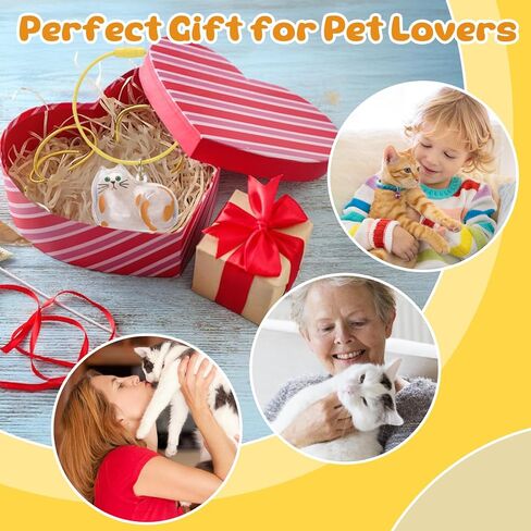 BABORUI Pet Hair Keychain, Transparent Pets Fur Keepsake Keychain for Cherish Love Memory, Pets Memorial Gifts for Pet Lovers in Saudi Arabia