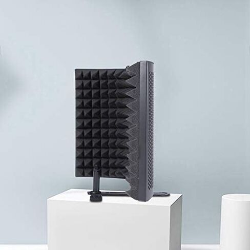 للطي ميكروفون ستوديو عزل درع تسجيل الصوت امتصاص لوحة رغوة المحمولة وقابلة للطي in Kuwait