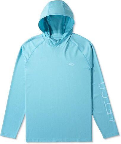AFTCO Samurai 2 Sun Protection Hoodie - Men's Steel Heather Large in Saudi Arabia