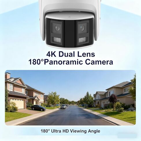 DS-2CD2366G2P-ISU/SL 6MP 180° Dual Lens Panoramic Ultra Wide Angle DarkFighter Dome IP Camera, 120 dB WDR, Two Way Audio, IP67, H.265+, Human/ Vehicle Detection, Work with Ⲏіkconnect, Guarding Vision in Kuwait