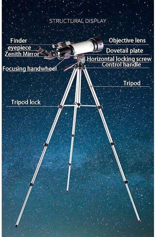 Outdoor Telescope,Telescope for Kids,Adults and Beginners,70mm Aperture 400mm Astronomical Refractor Telescope,Portable Travel Telescope with an Adjustable Tripod in Saudi Arabia