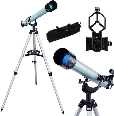 Ultra Hd, Portable Astronomical Telescope,Refractor Telescope for Astronomy Beginners with Lightweight Tripod,Phone Mount and Carry Bag,for Educational in Kuwait