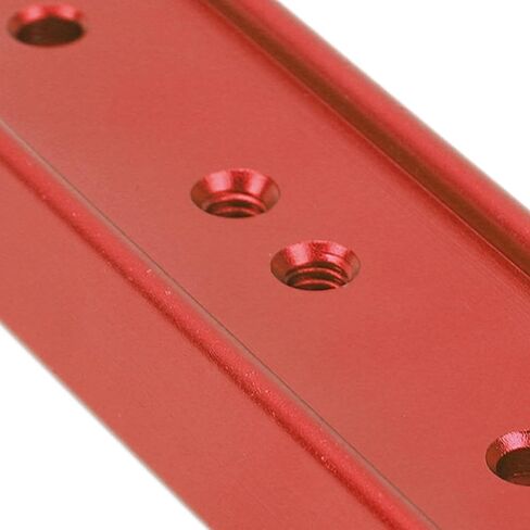 4.25in Dovetail Plate, Telescope Dovetail Mounting Plate, 108mm Aluminum Alloy Dovetail for Equatorial Mount with 1/4in Thread and M62 Screw Holes, for Telescope (Red) in Saudi Arabia