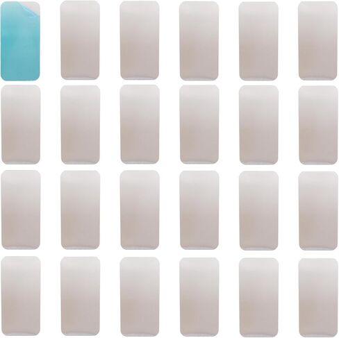 24PCS 2.3x1.1inch Magnetic Mounting Film Metal Plate with Strong Adhesive Backing Cell Phones Accessories in Kuwait