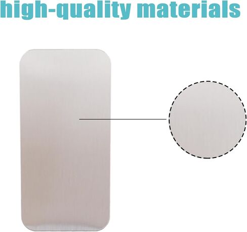 24PCS 2.3x1.1inch Magnetic Mounting Film Metal Plate with Strong Adhesive Backing Cell Phones Accessories in Kuwait