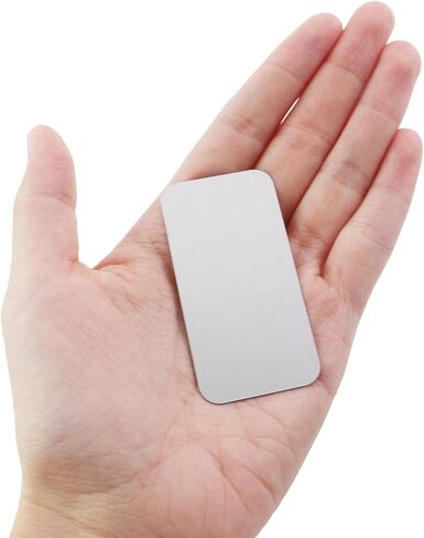 24PCS 2.3x1.1inch Magnetic Mounting Film Metal Plate with Strong Adhesive Backing Cell Phones Accessories in Kuwait