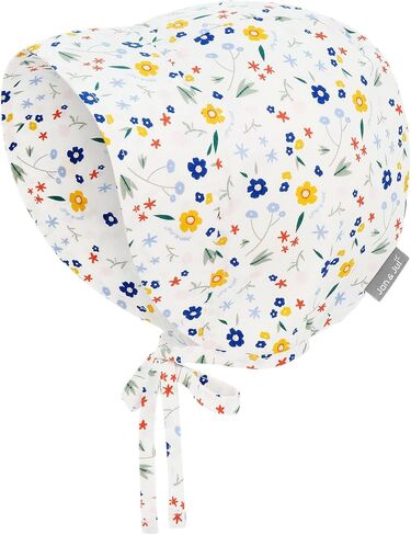 JAN & JUL Baby Bonnet for Girls, Cotton Sun-Hat with Soft Brim in Saudi Arabia