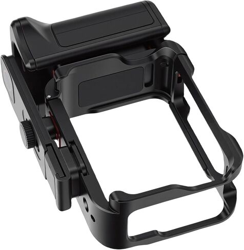 Keenso Action Camera Cage Handle, Aluminum Alloy Grip, Adjustable Shutter Button for Ace Pro 2 Camera Users in Kuwait