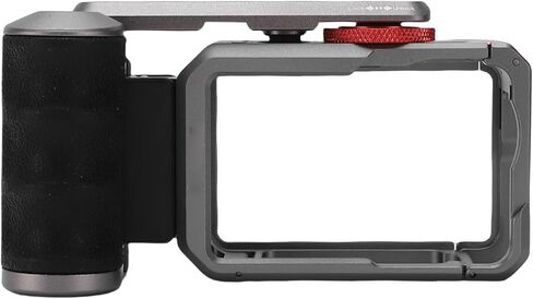 Keenso Street Grip Kit, Aluminum Alloy Handle, Lightweight Shockproof Cage for Action 6 Sports Camera, Ideal for Street Photography in Kuwait