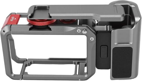Keenso Street Grip Kit, Aluminum Alloy Handle, Lightweight Shockproof Cage for Action 6 Sports Camera, Ideal for Street Photography in Kuwait