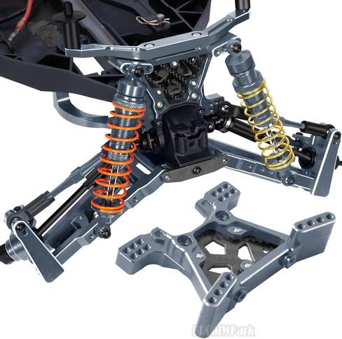 جزء من الصدمات الأمامية لبرج الصدمات الخلفي من الألومنيوم لـ 1/10 Slash 4X4 VXL/Stampede 4WD VXL، RC أمامي وخلفي للصدمات برج الصدمات، أحمر in Saudi Arabia