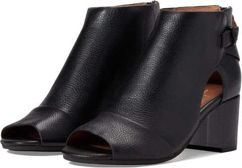 MOOMMO Women Open Toe Booties Sandals Heeled Cutout Peep Toe Summer Ankle Bootie Chunky Block Mid Heel Back Zipper Hollowed Dress Sandal Shoes 2.5" Heels Retro Elegant Office Party Classic 4-11 M US in Kuwait