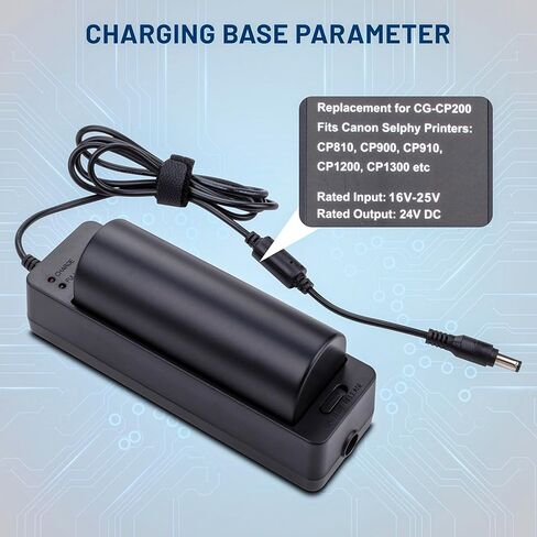 2 بطارية NB-CP2L مع شاحن لطابعة الصور المدمجة Canon CP1300، CP1200، CP100، CP200، CP220، CP300، CP330، CP400، CP510، CP600، CP710، CP730، CP770، CP780، CP790، CP800 NB CP2L NB-CP1L 2000 مللي أمبير in Kuwait