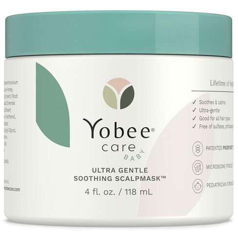 Yobee Calm & Comfort Scalp Mask, Soothing, Gentle Hair Care, Clinically Proven, Sensitive-Skin Friendly - for Kids & Teens 4 fl oz in Saudi Arabia