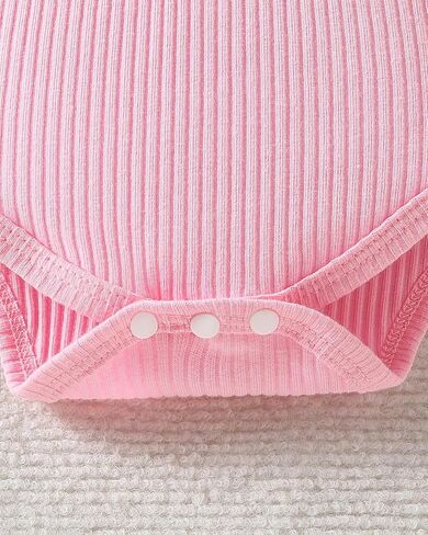 ChuYuKu Newborn Girl Mother’s Day Outfit 5Pcs, Coming Home Romper Flower Pants Set, Spring Summer Baby Hospital Clothes in Saudi Arabia