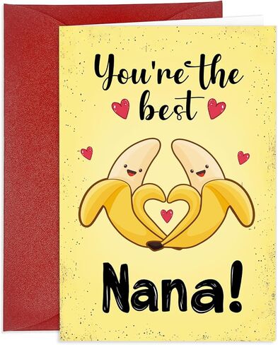 Mother's Day Card for Grandma from Grandkids Mothers Day Gifts for Grandma from Grandchild Grandson Granddaughter Floral Grandmother Nana Greetings Cards with Envelope in Saudi Arabia