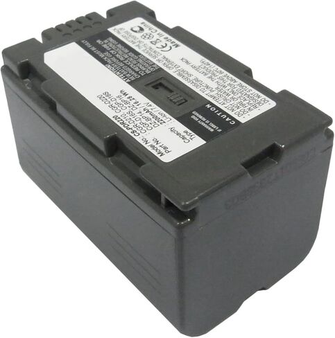 ALLC بطارية بديلة لباناسونيك CGP-D16S/CGR-D210/CGR-D220، PN:CGP-D16S/CGR-D210/CGR-D220، 2200 مللي أمبير في الساعة in Kuwait
