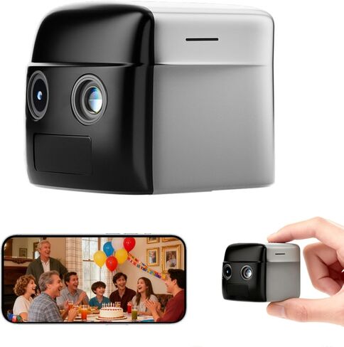 كاميرا خفية فائقة الدقة 4K مع شبكة WiFi مزدوجة النطاق - عمر بطارية طويل 300 يوم، دعامة مغناطيسية، رؤية ليلية، تنبيهات حركة الذكاء الاصطناعي، صوت ثنائي الاتجاه - أمان داخلي سري للمنزل والحيوانات الأليفة ومراقبة المربيات in Kuwait