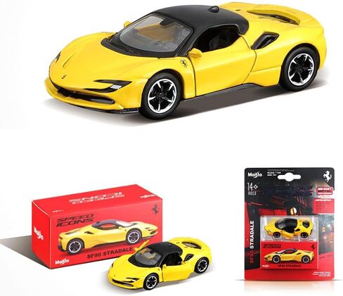 مقياس 1:64 لسيارة Maisto Ferrari Lamborghini Porsche Series Model Collection Race Diecast طراز سيارة معدني (812 كومبيتيزيون أحمر) in Saudi Arabia
