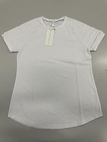 NITAGUT Men's Muscle Workout T-Shirt Pleated Raglan Short Sleeve Gym Athletic Fashion Tee Top in Saudi Arabia