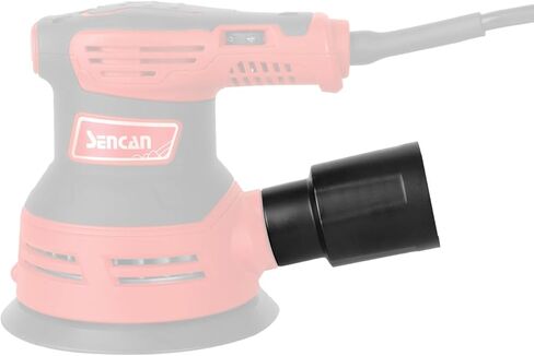 SENCAN 280W Random Orbit Sander, 6 Variable Speed 5-Inch,4000-12000 RPM Electric Palm Sander with Transparent Dust Box,Efficiency Dust Collection System for Tight Spaces Sanding,Polishing,Removing in Saudi Arabia