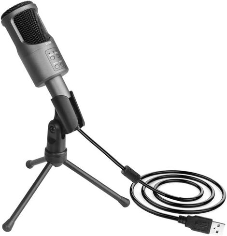 Profession Studio Cardioid Condenser Microphone Gaming Microphone for Computer PC Recording mic for Streaming Live in Kuwait