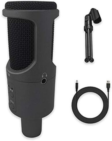 Profession Studio Cardioid Condenser Microphone Gaming Microphone for Computer PC Recording mic for Streaming Live in Kuwait