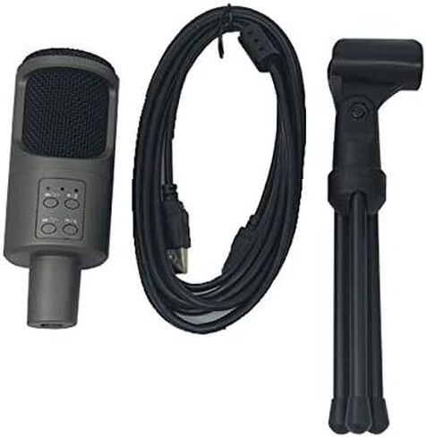 Profession Studio Cardioid Condenser Microphone Gaming Microphone for Computer PC Recording mic for Streaming Live in Kuwait