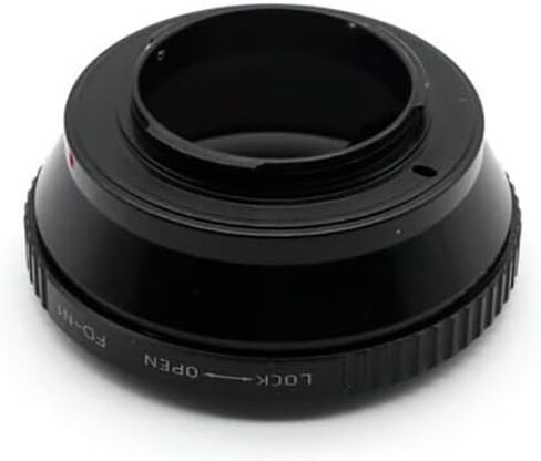 FD-NIK 1 Lens Adapter Ring for Canon FD Mount Lens and for Nikon 1 Mount Camera V1/V2/V3/S1/S2/J1/J2/J3/J4/AW Metal Lens Adapter Ring Manual Focus Adapter Ringocus Adapter Ring in Kuwait
