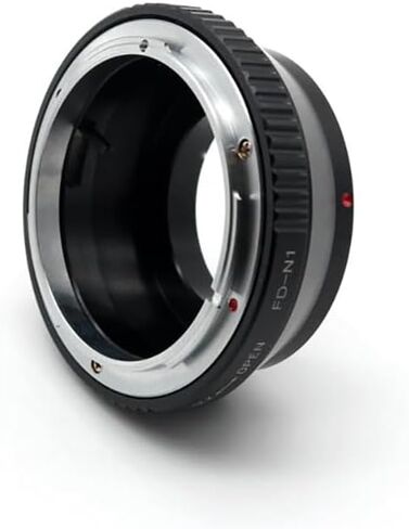 FD-NIK 1 Lens Adapter Ring for Canon FD Mount Lens and for Nikon 1 Mount Camera V1/V2/V3/S1/S2/J1/J2/J3/J4/AW Metal Lens Adapter Ring Manual Focus Adapter Ringocus Adapter Ring in Kuwait