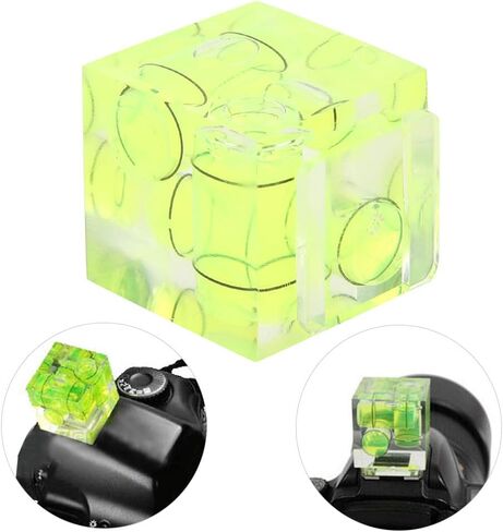 FILFEEL Cold Shoe 3D 3 Bubble للكاميرا الرقمية - تركيب خفيف الوزن وعالمي in Kuwait