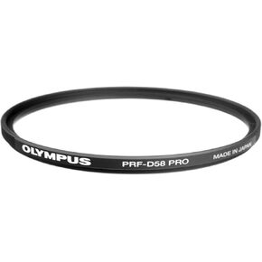 مرشح حماية OM SYSTEM PRF-D58 MFT Pro، مناسب لعدسات Olympus OM SYSTEM M.ZUIKO (75 مم F1.8، 12-45 مم PRO، 14-150 مم، 40-150 مم F4-5.6 (R)، 75-300 مم) in Kuwait